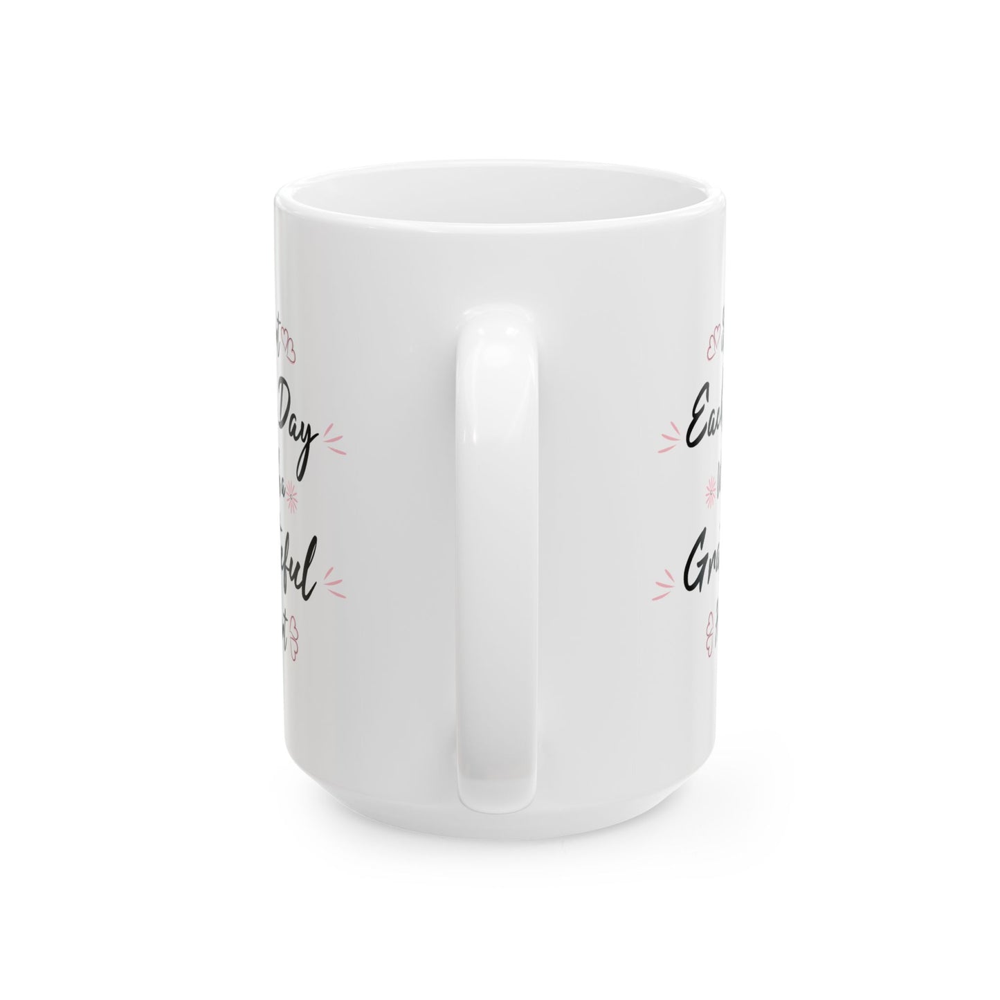 Wellness Mug - Start Each Day Hearts
