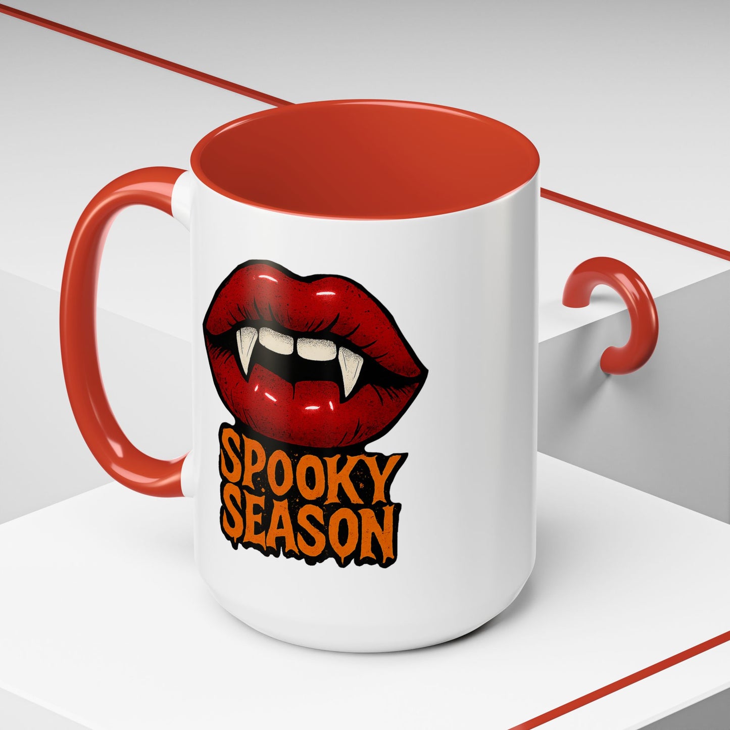 Halloween Mug - Spooky Season Vampire Mouth