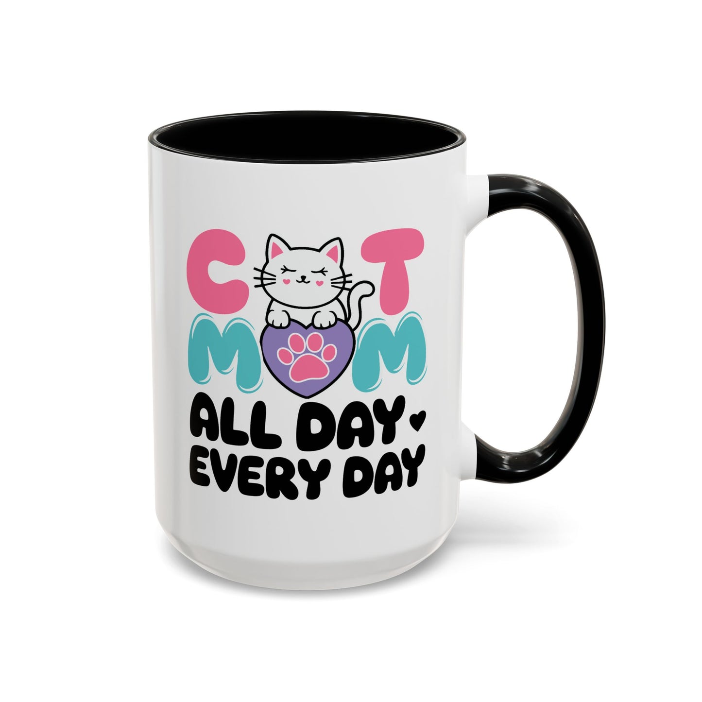 Animal Mug - Cat Mom All Day