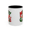 Christmas Mug - Green & Red Text Santa Presents