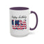 4th of July Mug - Happy Birthday USA