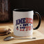 4th of July Mug - American Est 1776 Patriotic Flag