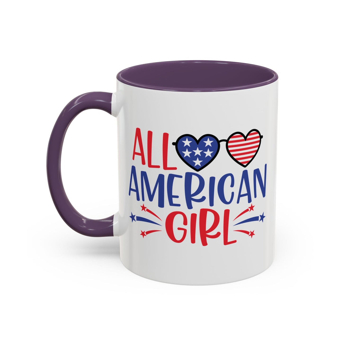 4th of July Mug - All American Girl