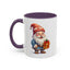 Christmas Mug - Old Gnome with Present