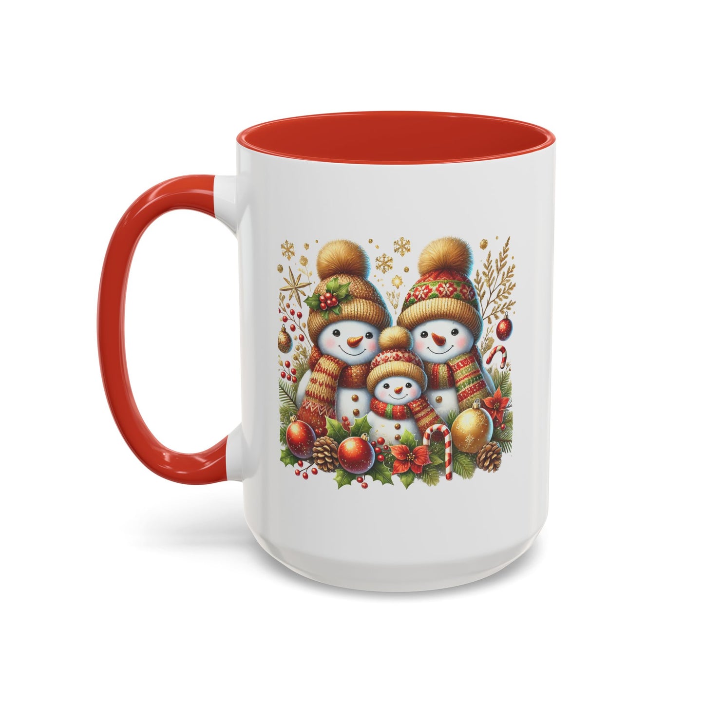 Christmas Mug - Gingerbread Snowman Family 3