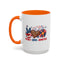 4th of July Mug - Peace Love America