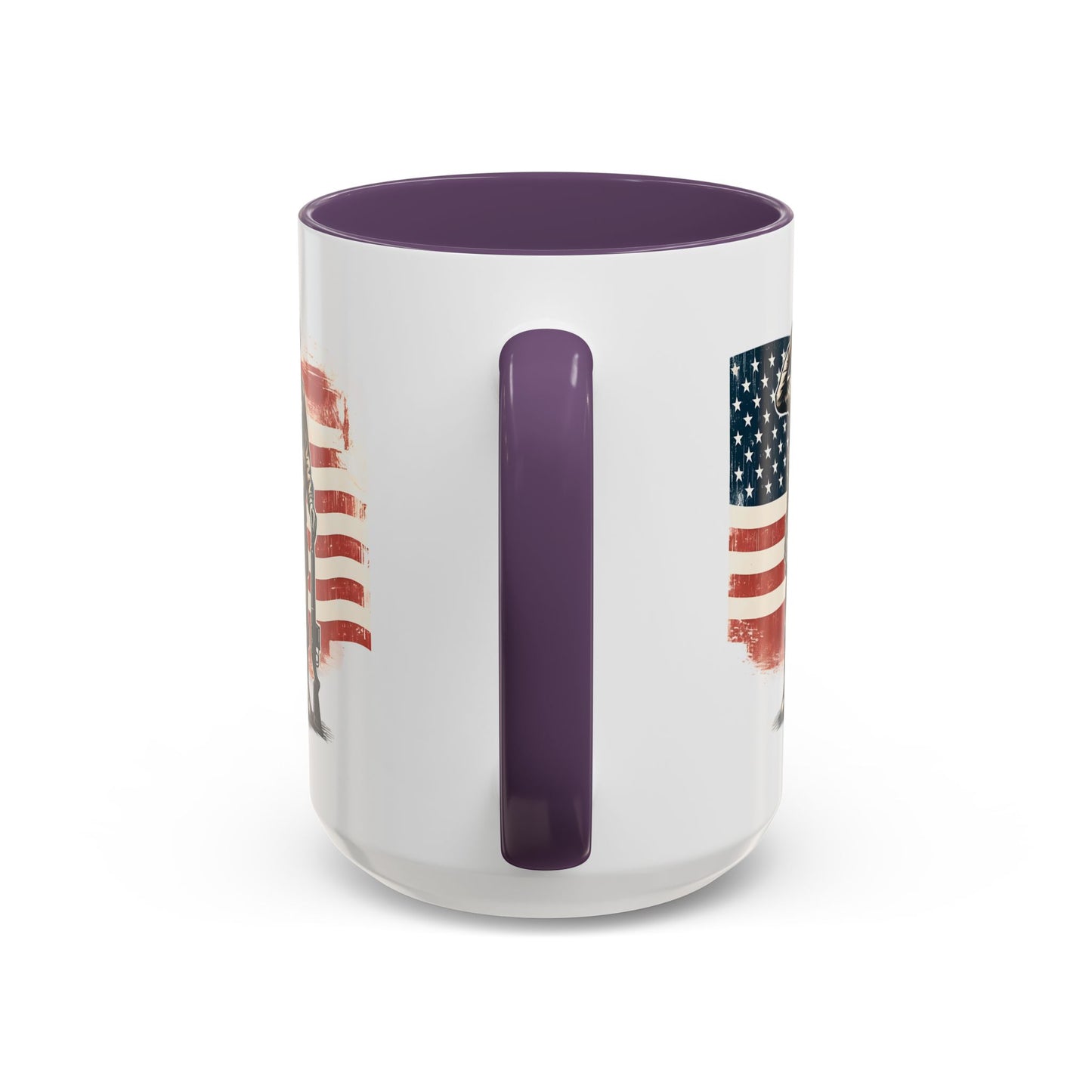 4th of July Mug - American Soldier Flag