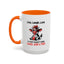 Humor Mug - Live Laugh Love Cow