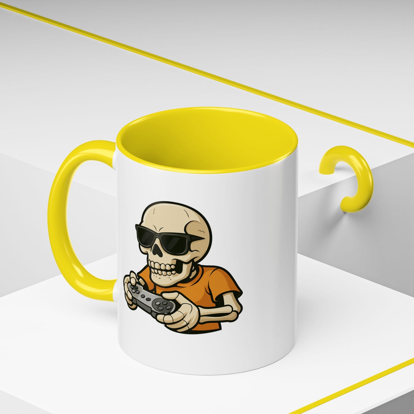 Halloween Mug - Gaming Skeleton