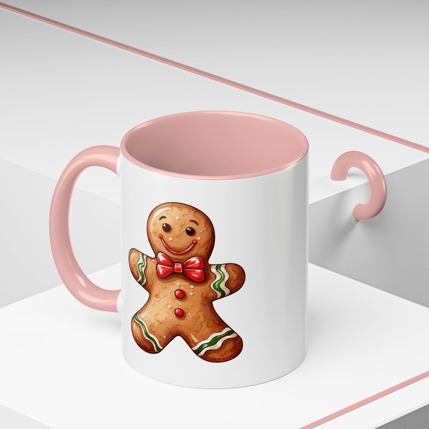 Christmas Mug - Smiling Gingerbread Man