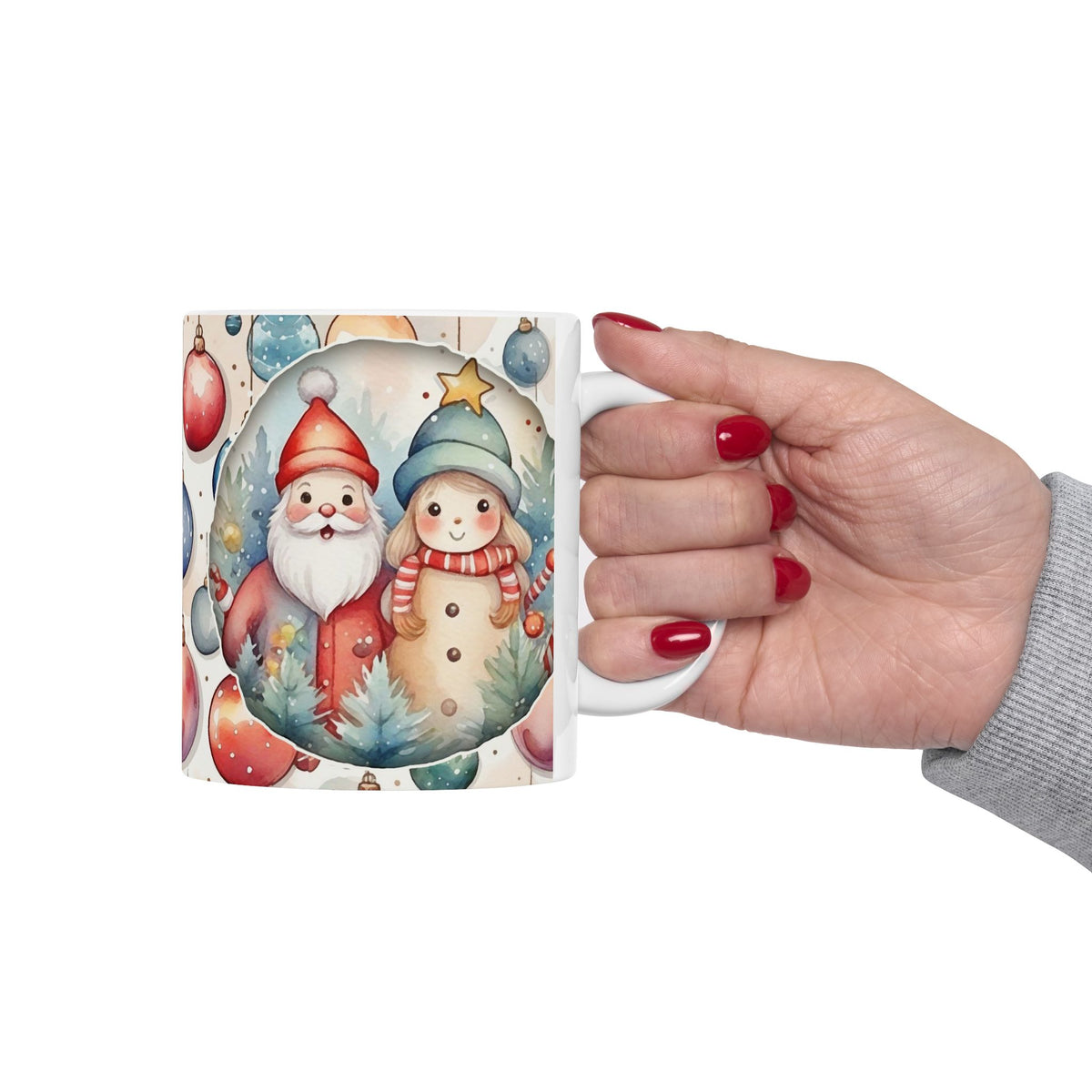 Chistmas Mug - Mr and Mrs Claus