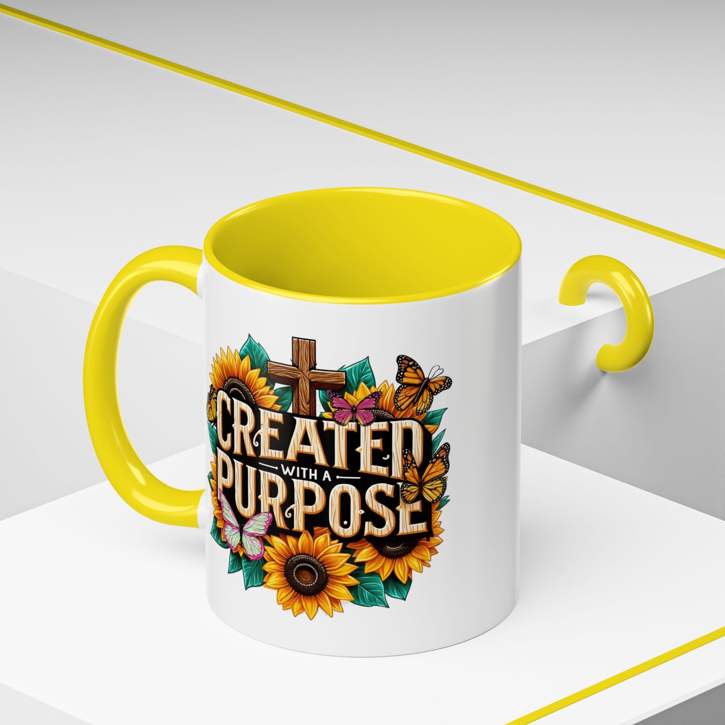 Religious Mug - Created With Purpose