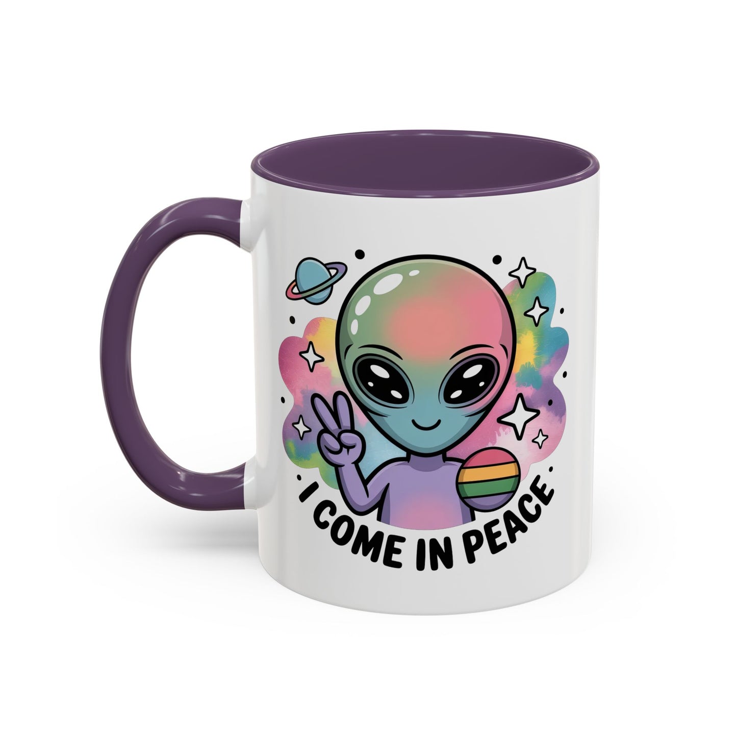 Alien Mug - I Come In Peace