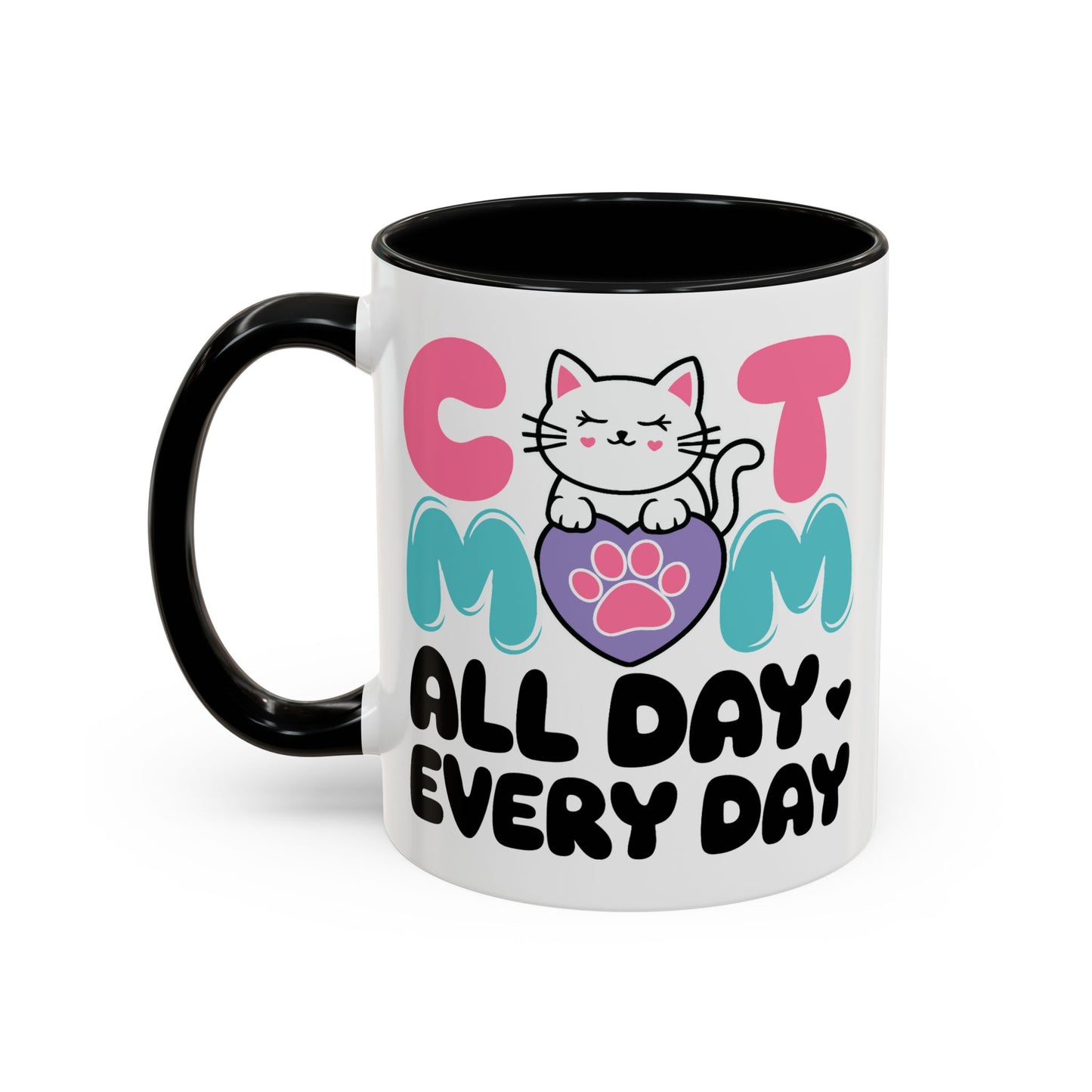 Animal Mug - Cat Mom All Day