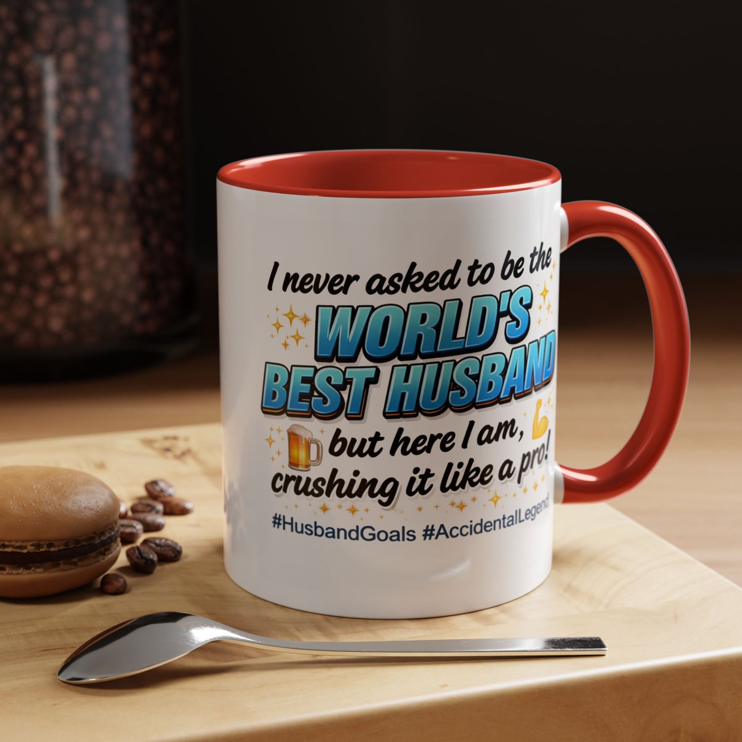 Anniversary Mug - I Never Asked To Be The World's Best Husband