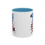 4th of July Mug - America Peace Sign