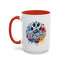 Animal Mug - Best Dog Dad Ever Paw