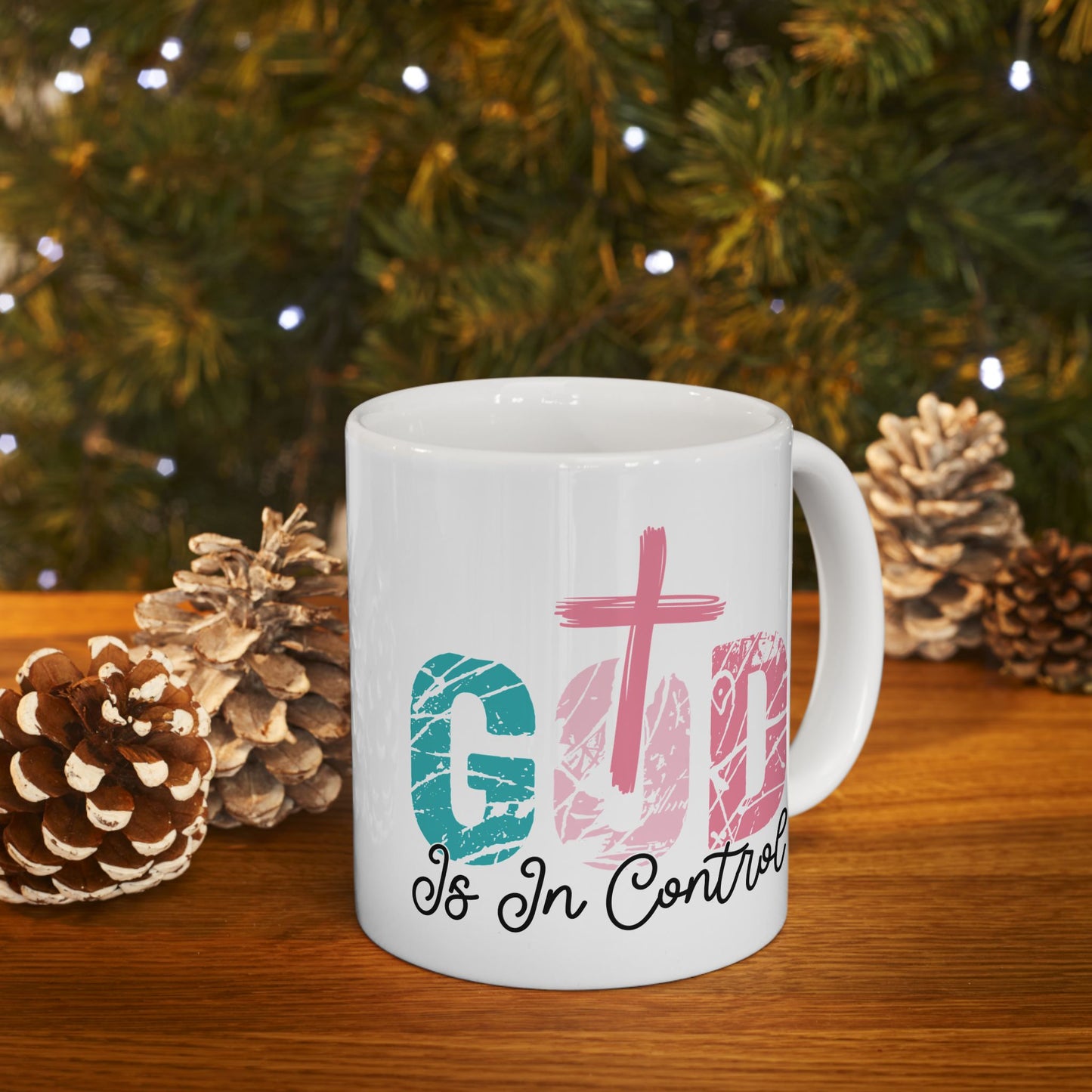 Religious Mug - God Is In Control