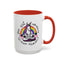 Adult Mug - 50% Namaste 50% Go Fuck Yourself