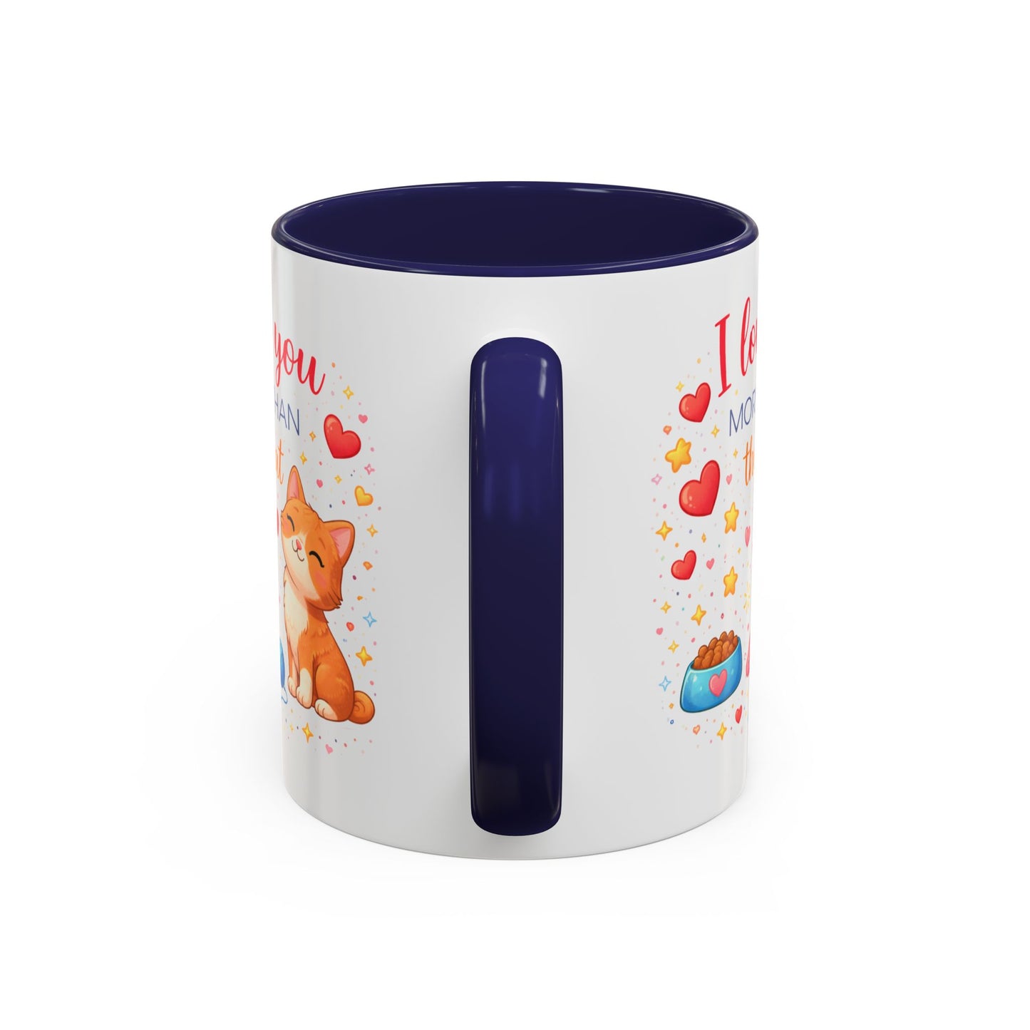 Anniversary Mug - I Love You More Than The Cat