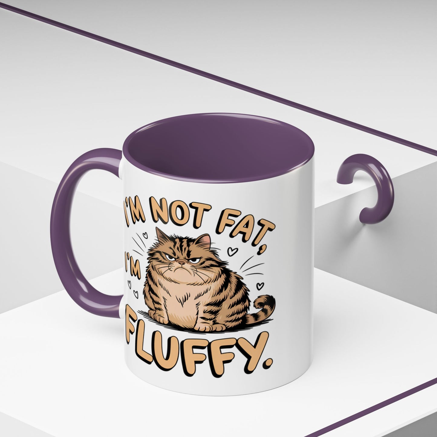 Animal Mug - I'm Not Fat I'm Fluffy