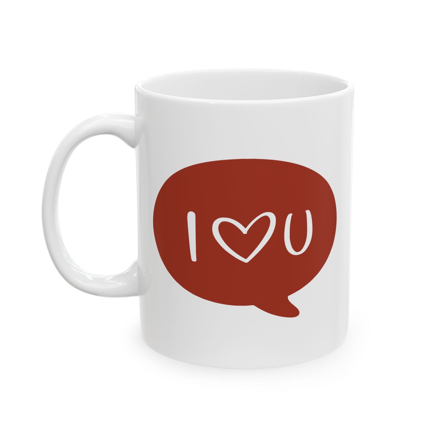 Anniversary Mug - I Love You Message