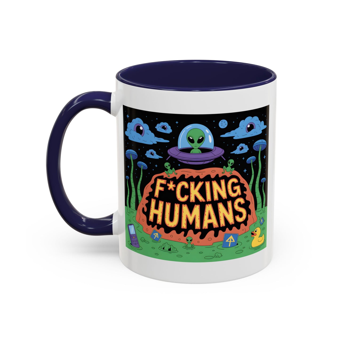 Alien Mug - F*cking Humans