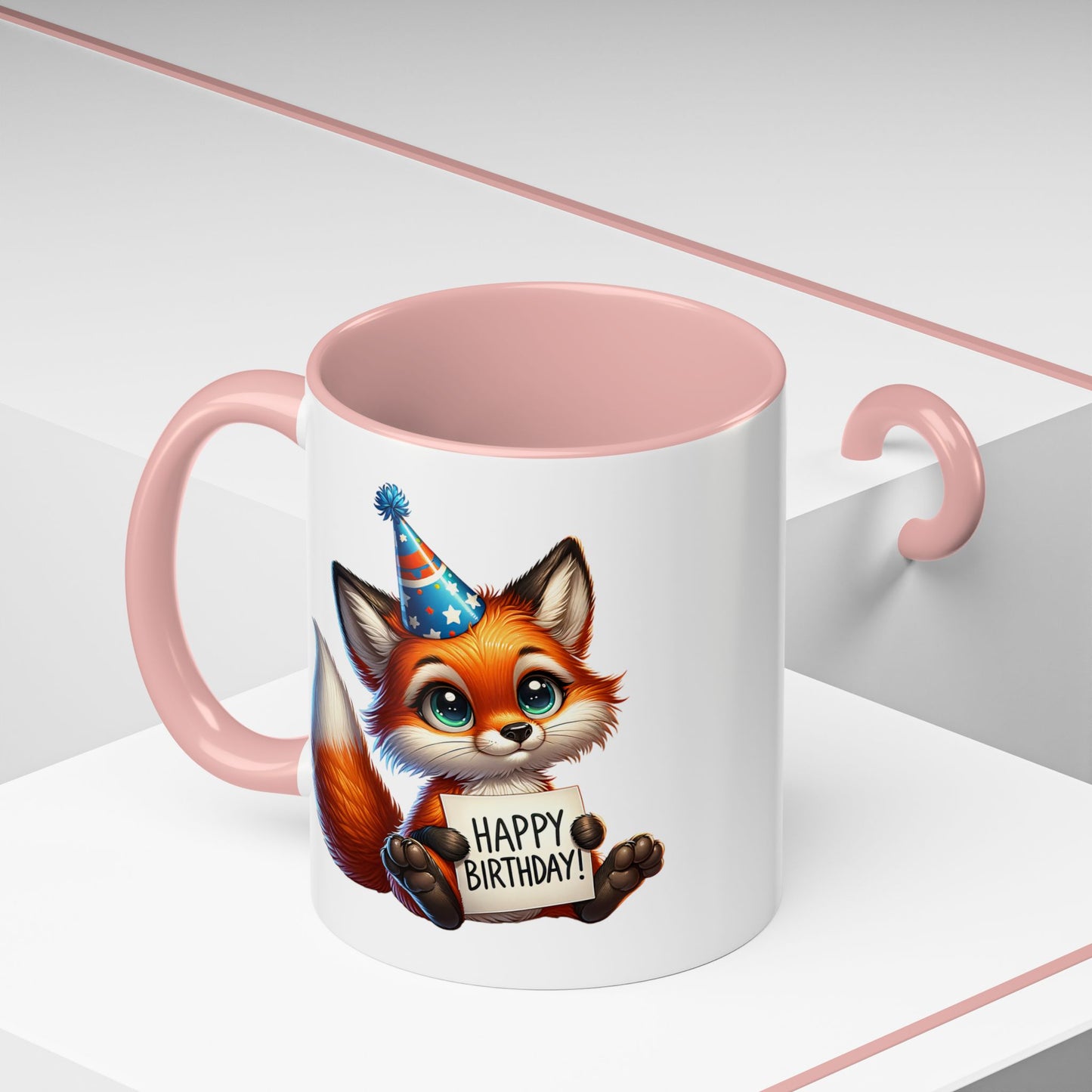Birthday Mug - Fox Clipart