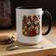 Christmas Mug - Gold Snowman Family 2