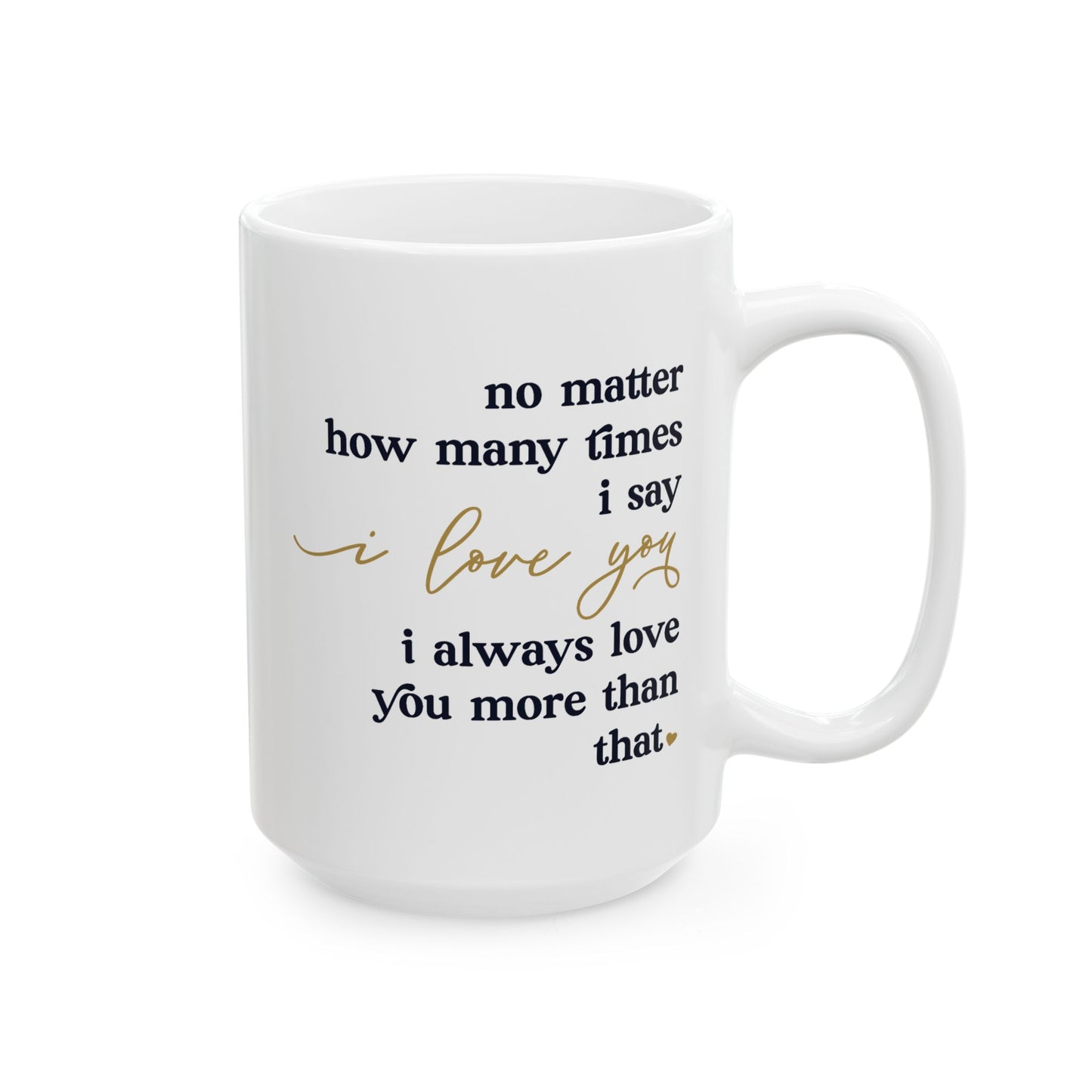 Valentine's Day Mug - No Matter