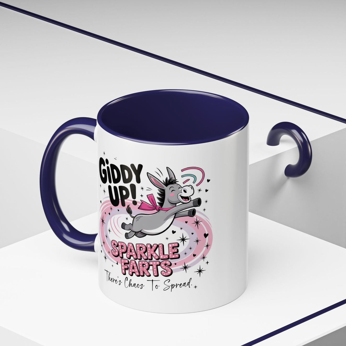 Humor Mug - Giddy Up Sparkle Farts