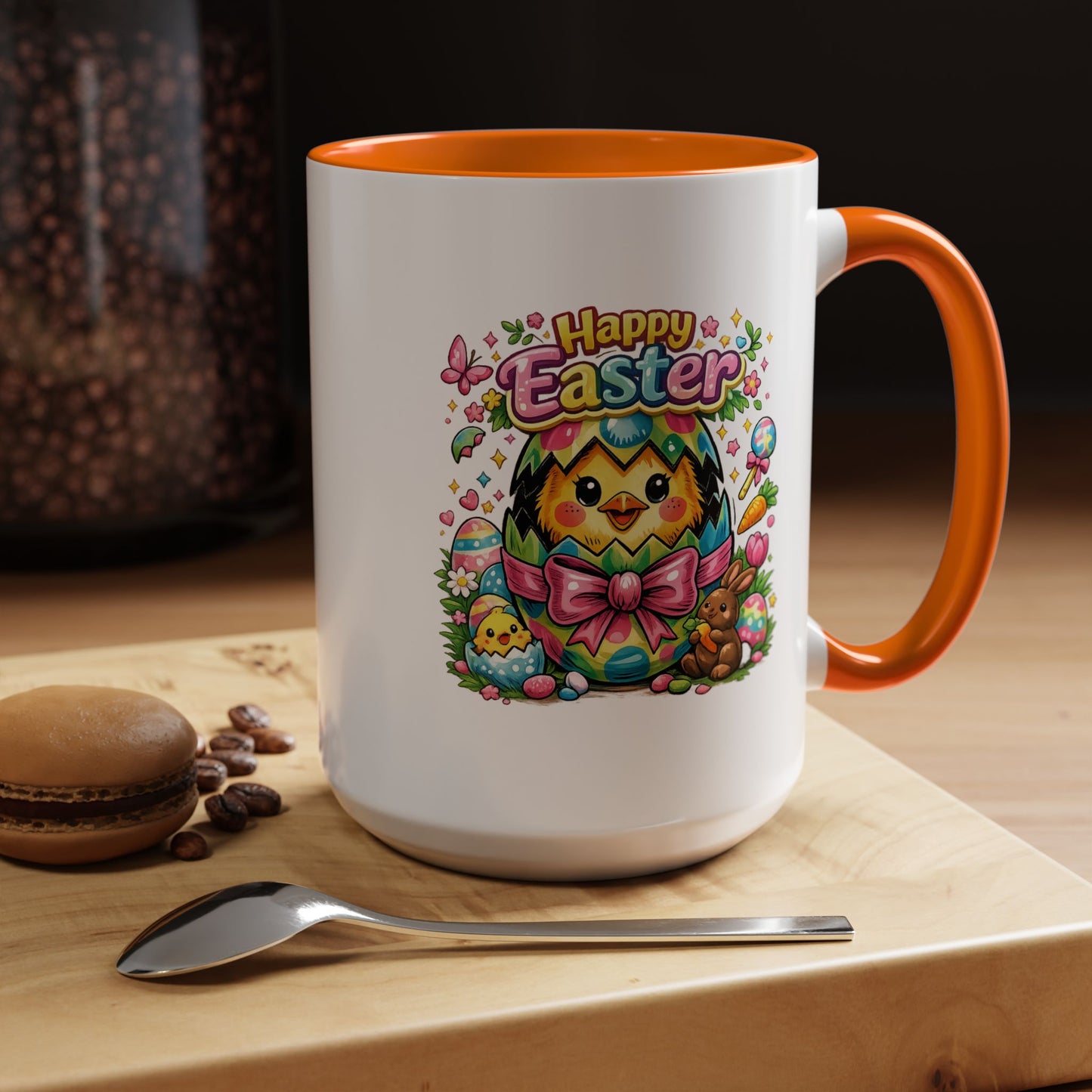 Easter Mug - Happy Easter Chics & Bunny