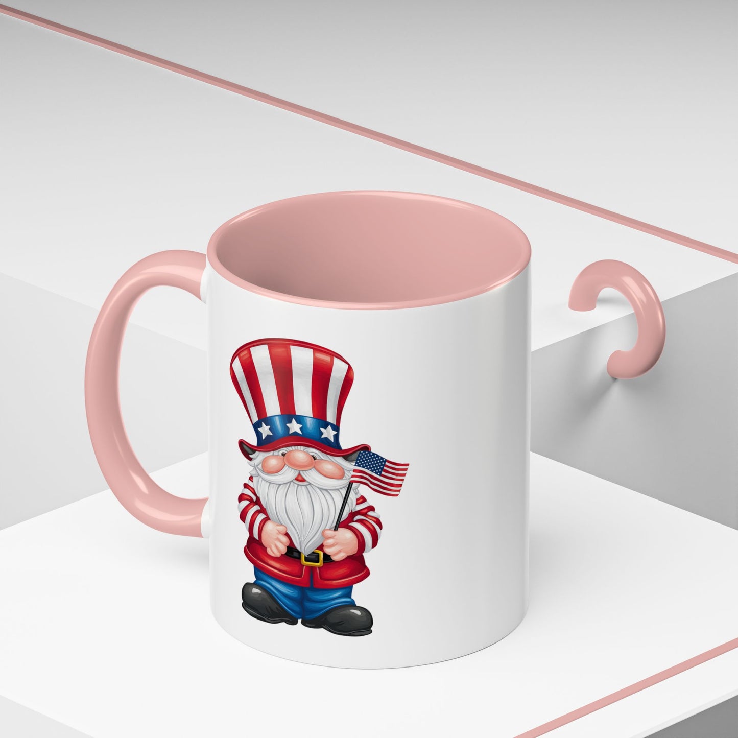 4th of July Mug - American Gnome 11