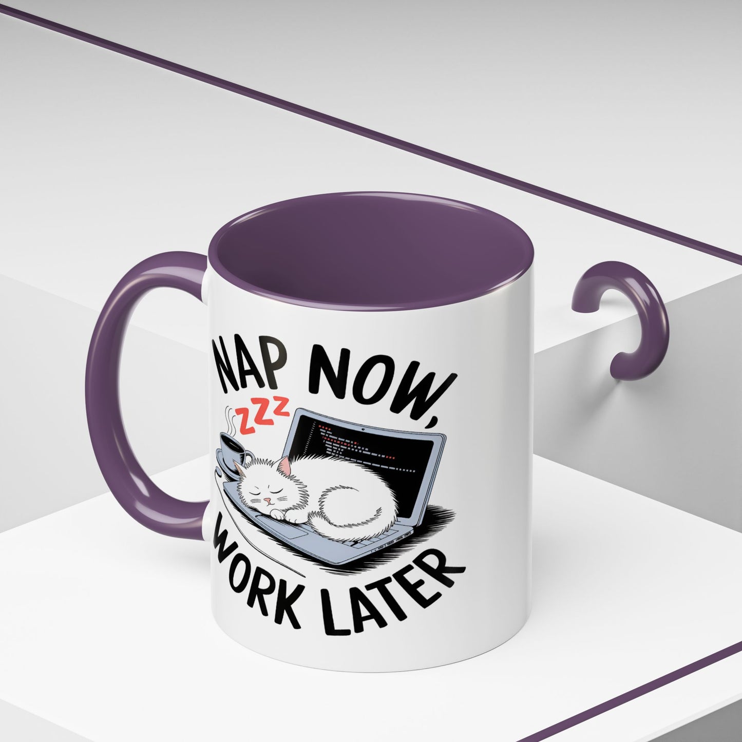 Animal Mug - Nap Now Work Later