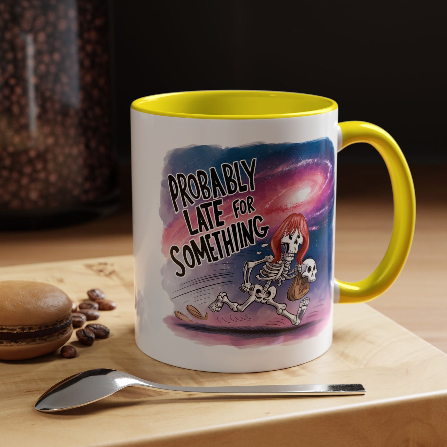 Humor Mug - Probably Late For Something