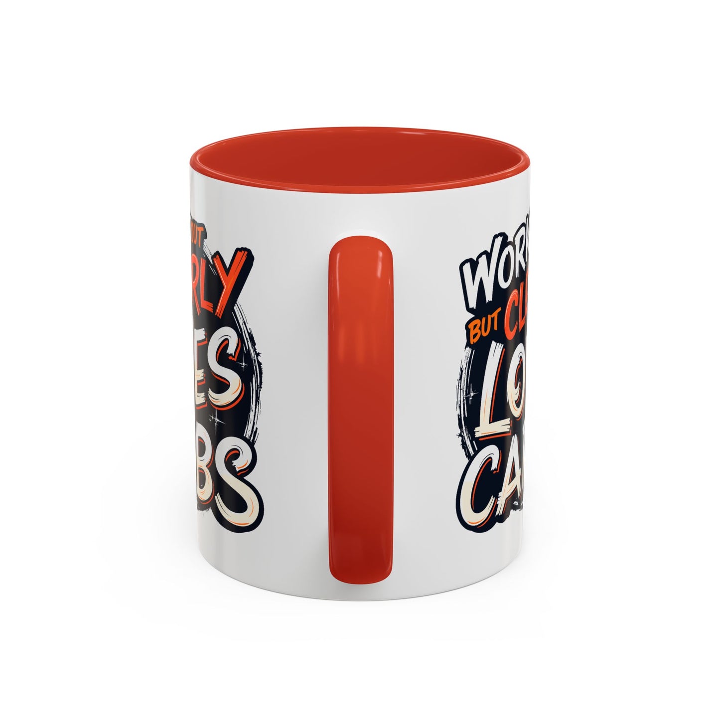 Adult Mug - Works Out But