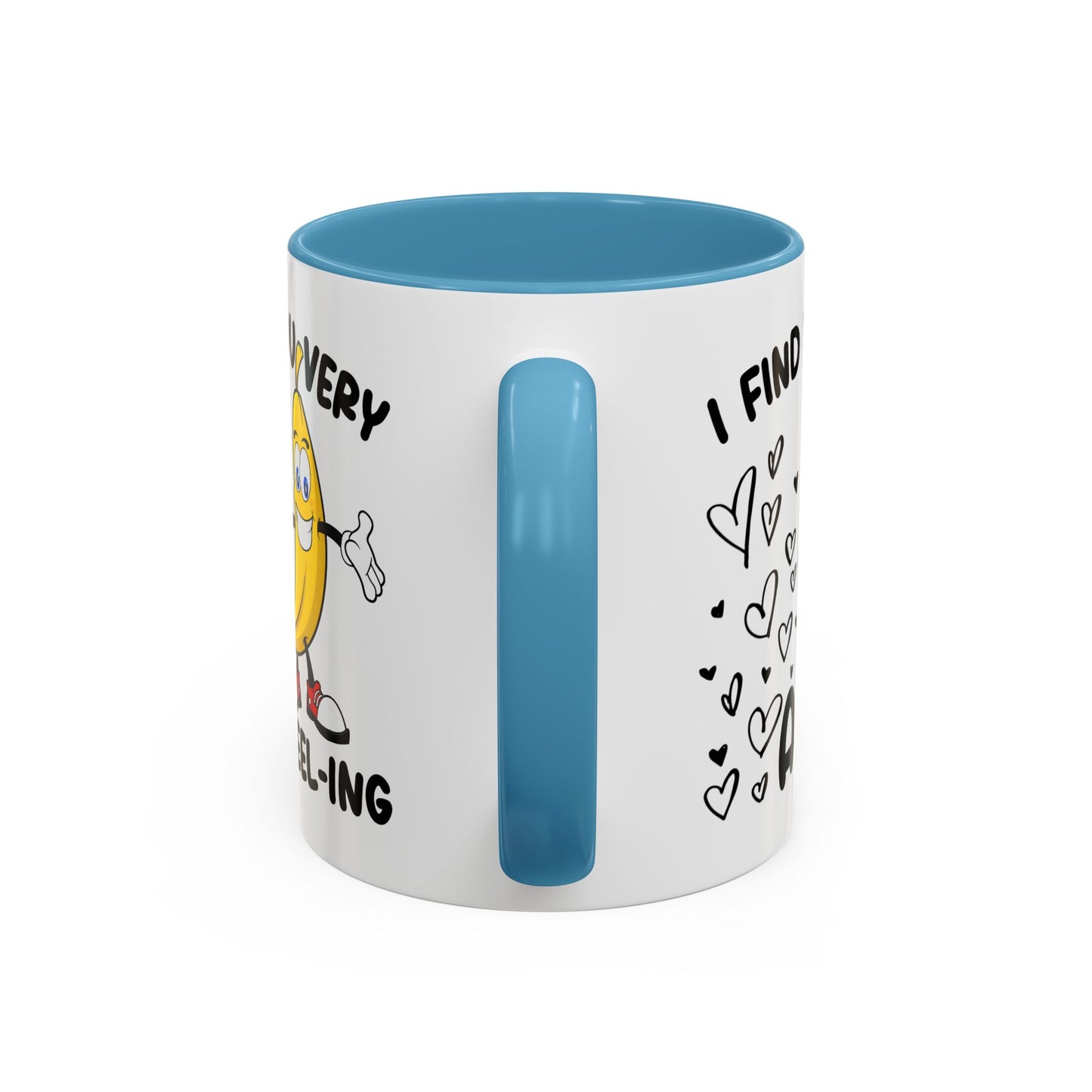 Adult Mug - I Find You Very A-Peel-Ing
