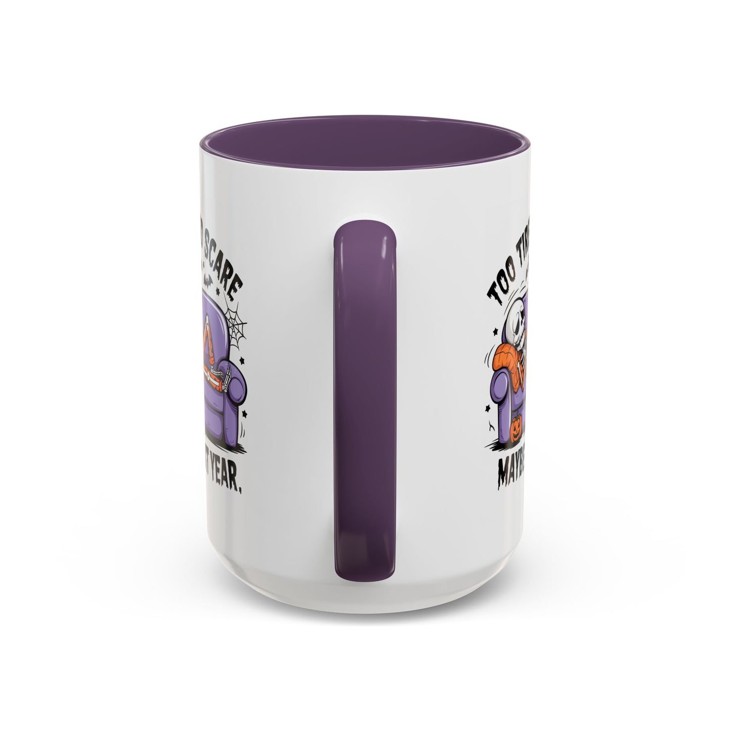 Halloween Mug - Too Tired To Scare