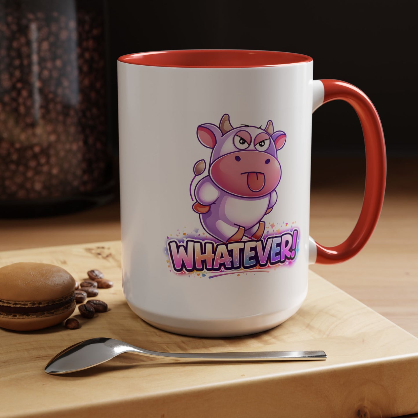 Humor Mug - Whatever Cow