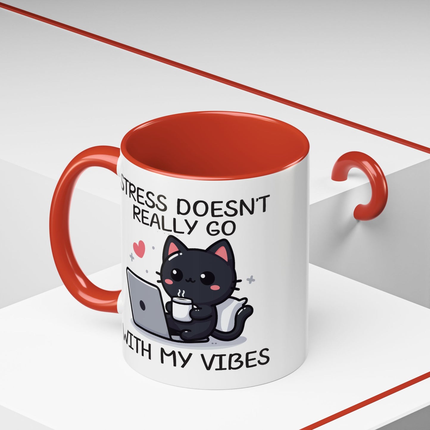 Animal Mug - Stress Doesn't Really Go