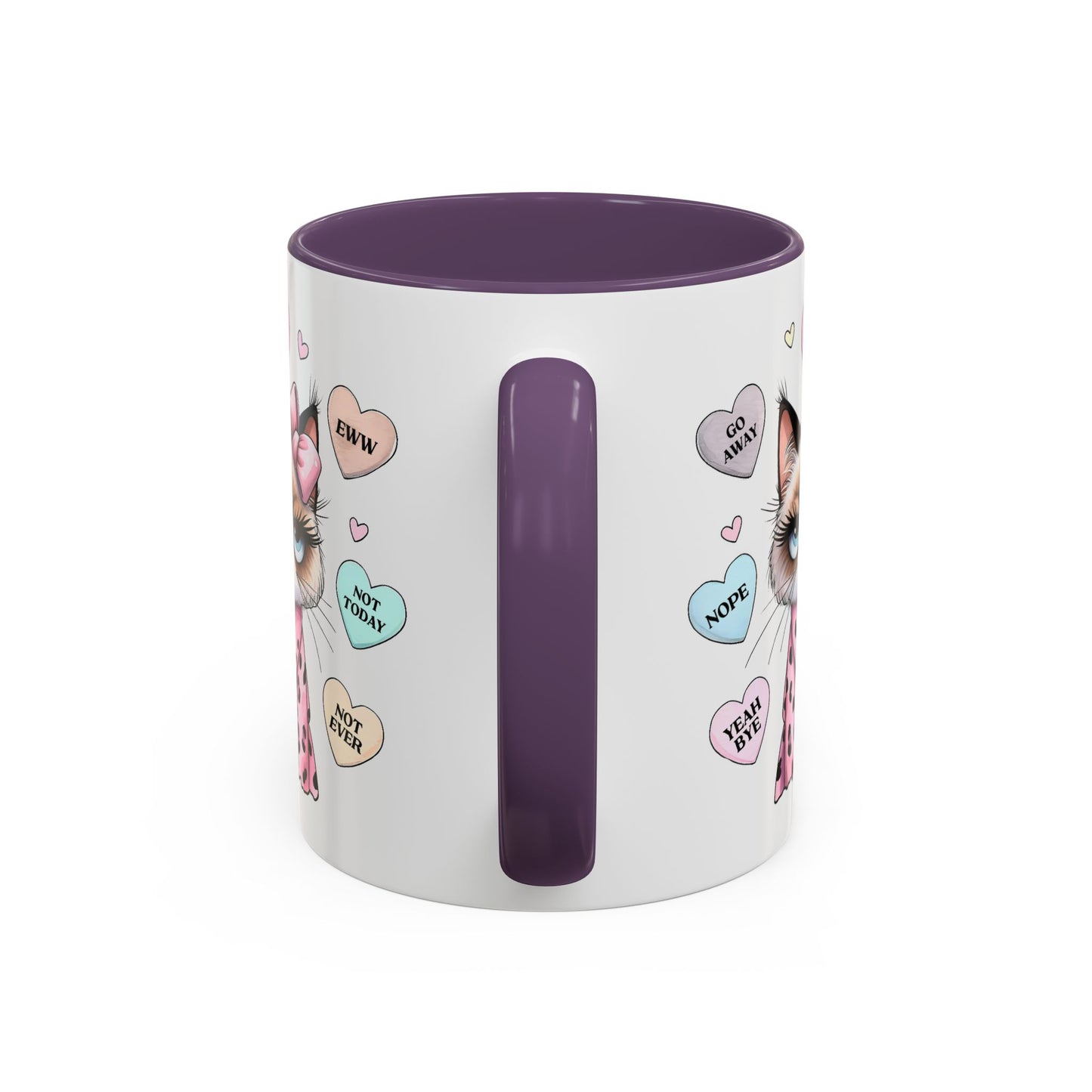 Animal Mug - Conversation Hearts