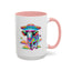 Alien Mug - Multicoloured Cow