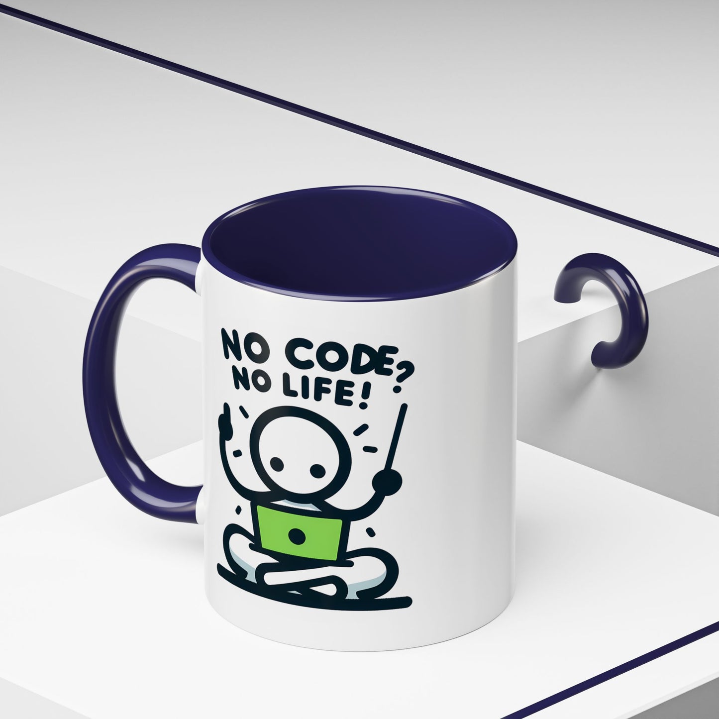 Humor Mug - No Code No Life