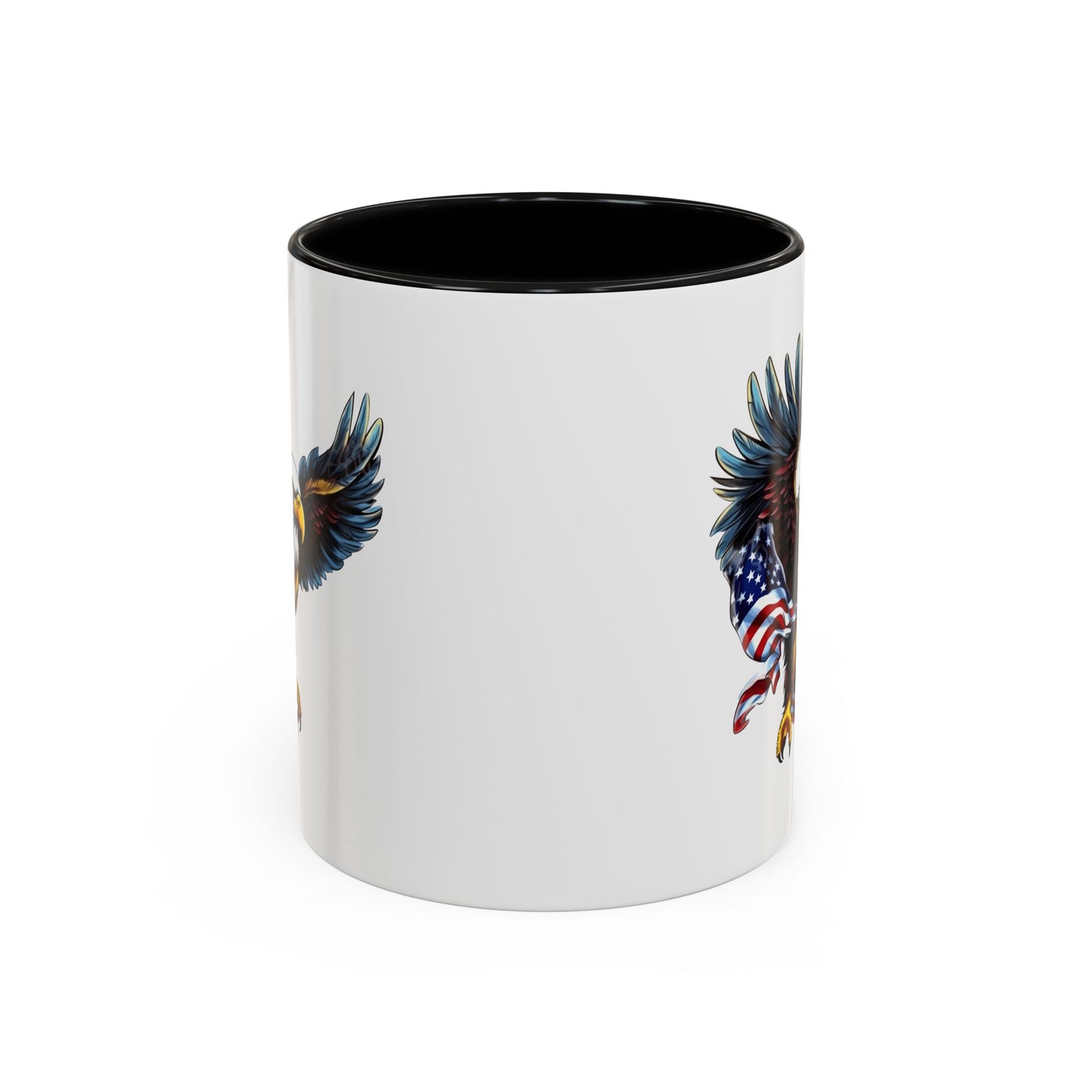 4th of July Mug - American Bald Eagle Flag 7