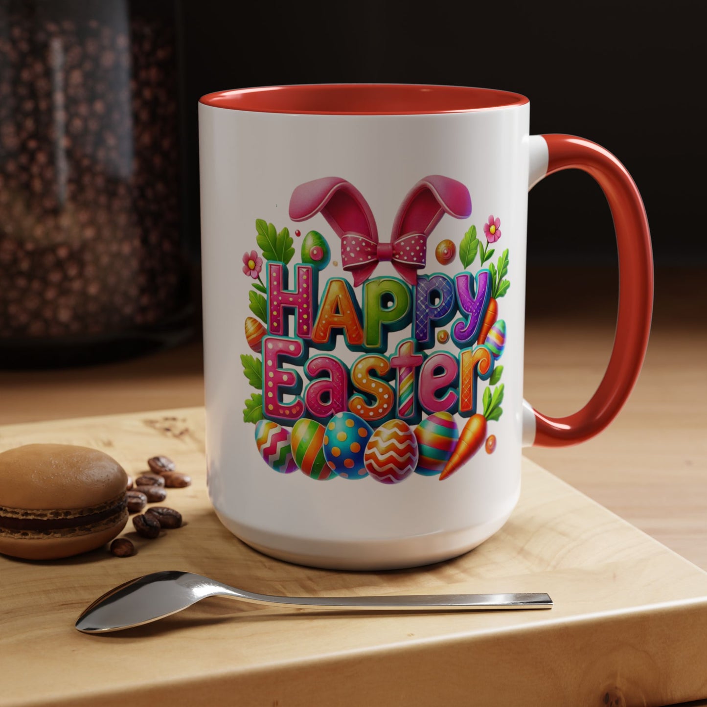 Easter Mug - Happy Easter Bunny Ears