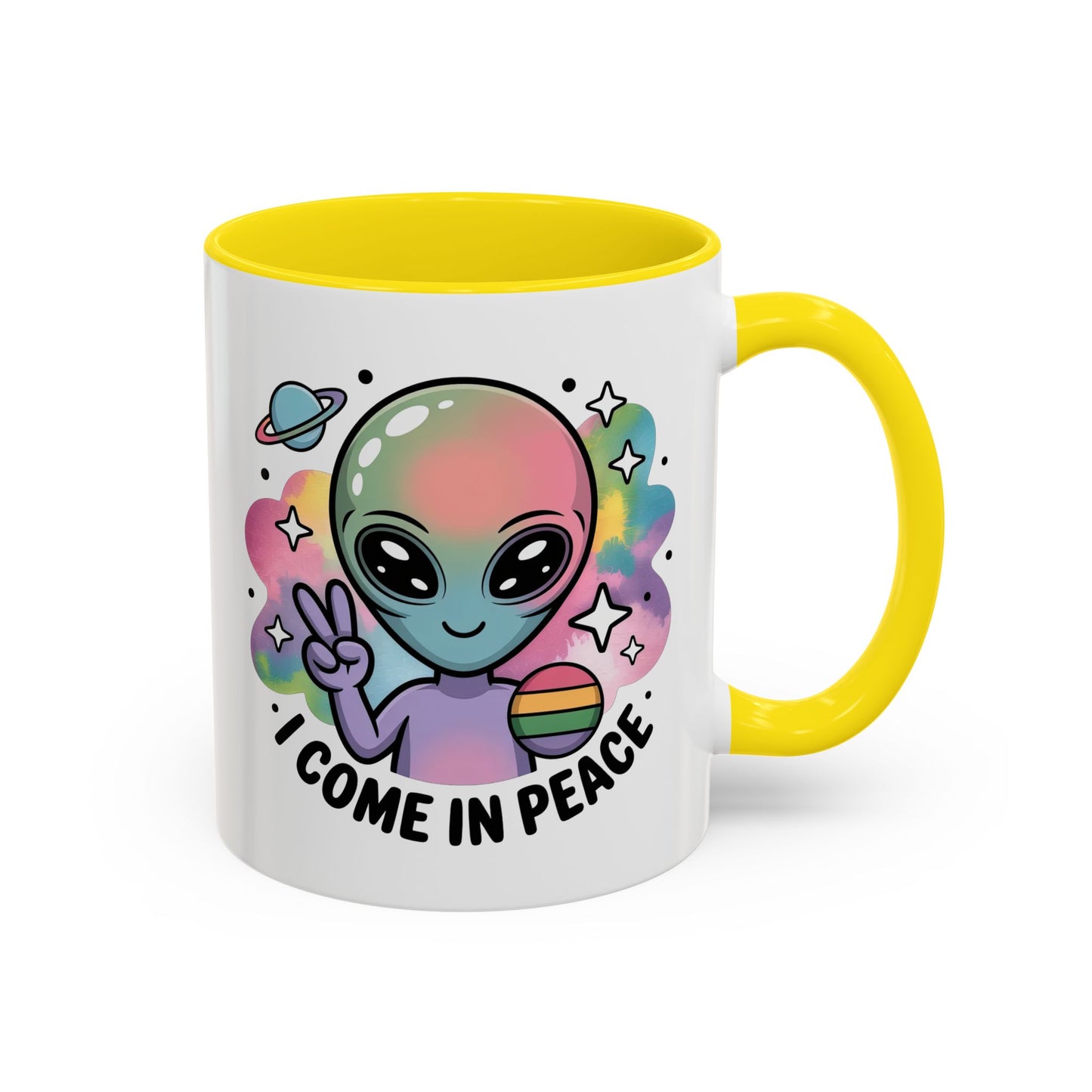 Alien Mug - I Come In Peace