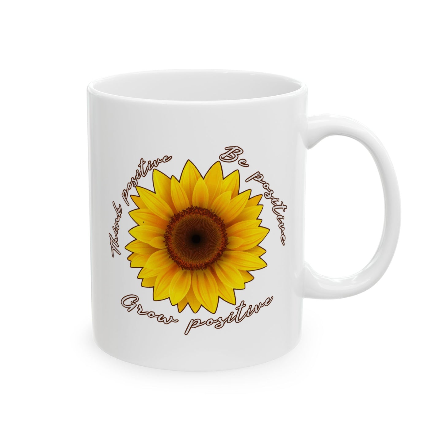 Wellness Mug - Think Positive Be Positive Grow Positive