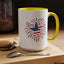 4th of July Mug - Star Flag Fireworks