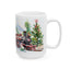 Christmas Mug - Snowy Landscape Train Wrap 2