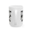 Humor Mug - Problem Solved - Girl Kicks Boy